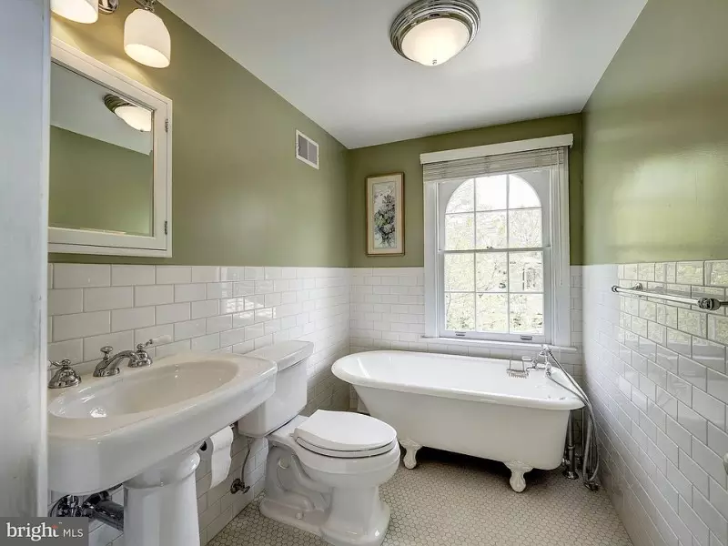 White Subway Tile Bathroom