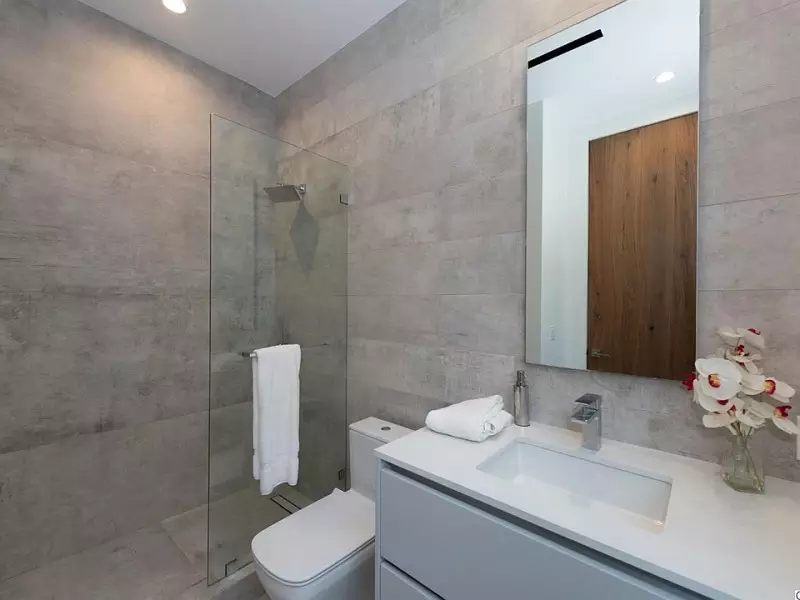 Modern Grey Bathroom